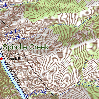 RiverMaps - Middle Fork & Main Salmon (Map 6) Preview 2