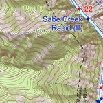 RiverMaps - Middle Fork & Main Salmon (Map 7) Preview 2