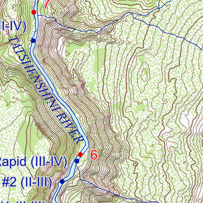 RiverMaps - Tatshenshini-Alsek (Map 1) Preview 3