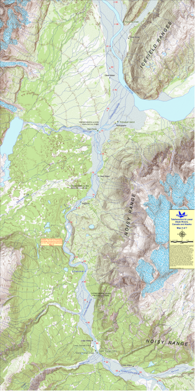 RiverMaps - Tatshenshini-Alsek (Map 4) Preview 1