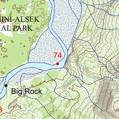 RiverMaps - Tatshenshini-Alsek (Map 4) Preview 2
