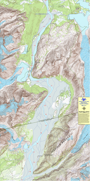 RiverMaps - Tatshenshini-Alsek (Map 5) Preview 1