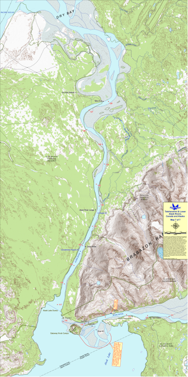 RiverMaps - Tatshenshini-Alsek (Map 7) Preview 1