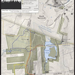 Royal River Conservation Trust RRCT Knight's Pond Preserve Kiosk Map digital map