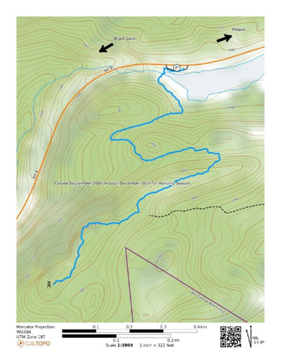 RRL Swede Mountain Firetower digital map