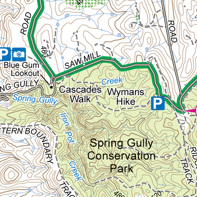 Lavender Cycling Trail Map 10 - Watervale to Clare Preview 3