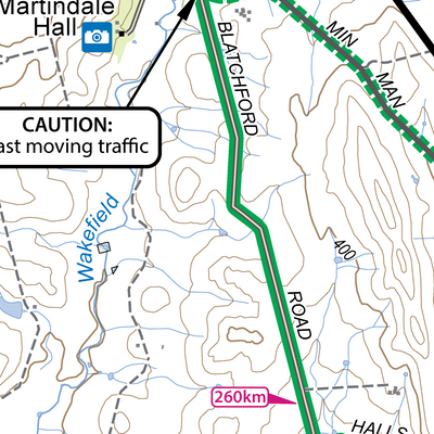 Lavender Cycling Trail Map 9 - Manoora to Watervale Preview 2