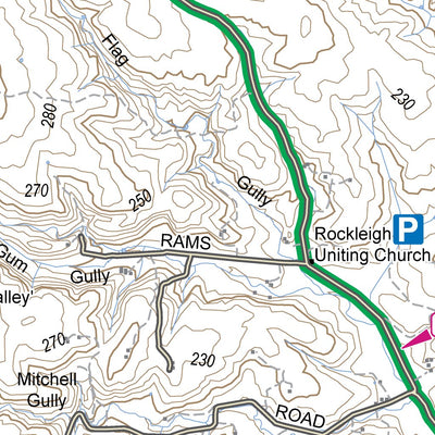 Lavender Cycling Trail Map 2 - Monarto to Rockleigh Preview 3