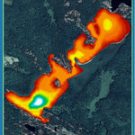 SabMap Inc. Fishing Depth Map - Pakeshkag Lake, Grundy Lake Provincial Park digital map