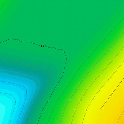 SabMap Inc. Fishing Depth Map - Tamarack Lake, Bigwind Lake Provincial Park digital map