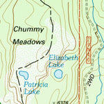 Sacramento Valley Hiking Conference Blue Lake trail map digital map