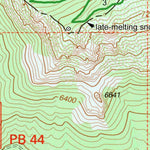 Sacramento Valley Hiking Conference Butt Mountain trail map digital map