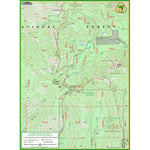 Sacramento Valley Hiking Conference Cub-Butt Divide trail map digital map