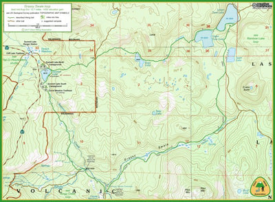 Sacramento Valley Hiking Conference Grassy Swale trail map digital map