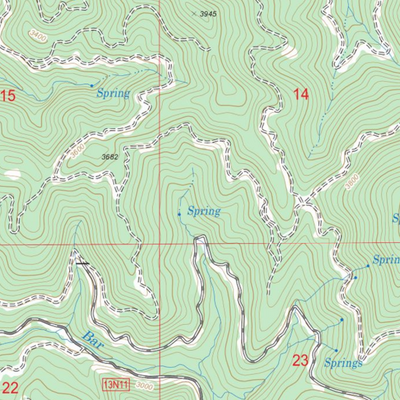 Hypress Meadows trailheads map Preview 3
