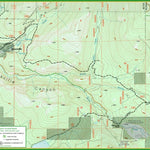 Sacramento Valley Hiking Conference Jonesville Canyon trail map digital map
