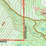 Sacramento Valley Hiking Conference Magee Peak from Tamarack trail map digital map