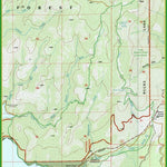 Sacramento Valley Hiking Conference Right Hand Branch trail map digital map