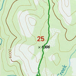 Sacramento Valley Hiking Conference Right Hand Branch trail map digital map