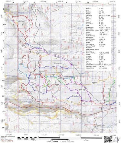 Safe Chase Willow Prairie 2024 West Side Trails digital map