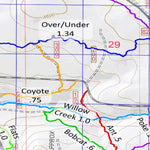 Safe Chase Willow Prairie 2024 West Side Trails digital map