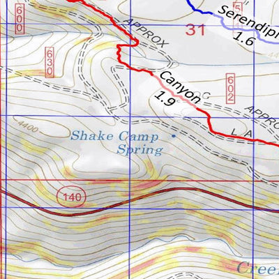Safe Chase Willow Prairie 2024 West Side Trails digital map