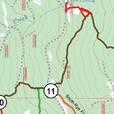 Safe Chase Willow Prairie Horse Camp 2024 map digital map