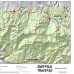 Sneffels Traverse West Side Map (Telluride) Preview 1