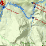 Sneffels Traverse West Side Map (Telluride) Preview 3