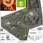 Sandy Tracks 5k New Life Ranch Trail Run digital map