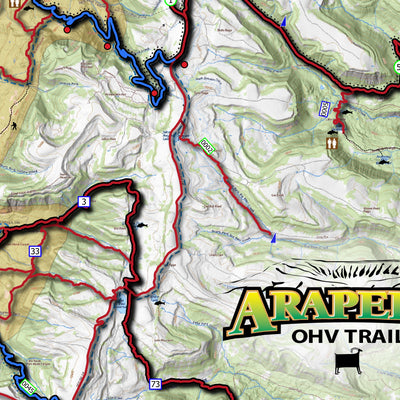 Utah Arapeen OHV Trail System Area Preview 2
