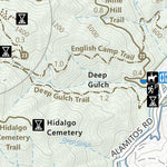 Santa Clara County Parks and Recreation Almaden Quicksilver County Park Guide Map digital map