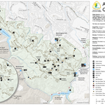 Almaden Quicksilver County Park Guide Map Preview 1