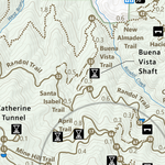 Almaden Quicksilver County Park Guide Map Preview 2