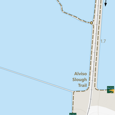 Alviso Marina Guide Map Preview 2