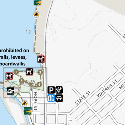 Alviso Marina Guide Map Preview 3