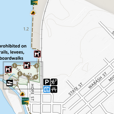 Alviso Marina Guide Map Preview 3