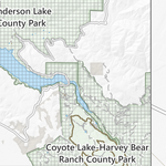 Anderson Lake County Park Guide Map Preview 3