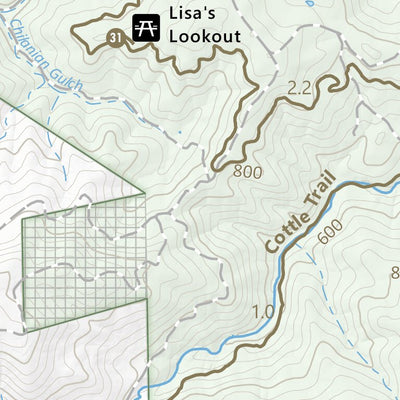 Santa Clara County Parks and Recreation Calero County Park Guide Map digital map