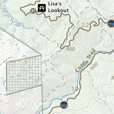 Calero County Park Guide Map Preview 3