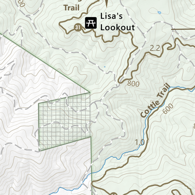 Calero County Park Guide Map Preview 3