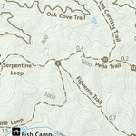 Calero County Park Guide Map Preview 2