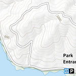 Chesbro Reservoir County Park Guide Map Preview 2