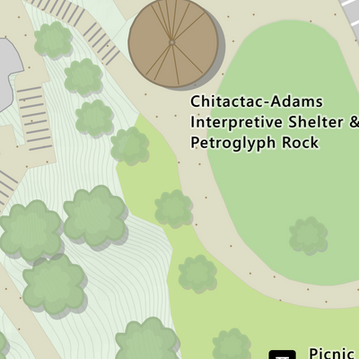 Chitactac-Adams Heritage County Park Guide Map Preview 2