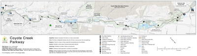 Coyote Creek Parkway Guide Map Preview 1