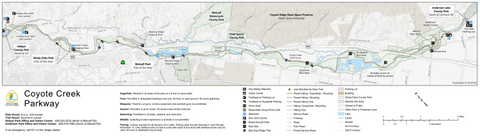 Coyote Creek Parkway Guide Map Preview 1