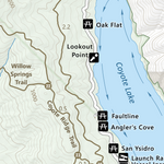Coyote Lake Harvey Bear Ranch Guide Map Preview 2