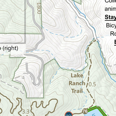 Santa Clara County Parks and Recreation Easy Trails - Sanborn digital map