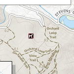 Santa Clara County Parks and Recreation Easy Trails - Stevens Creek digital map