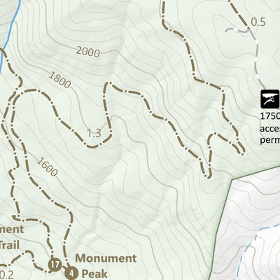 Santa Clara County Parks and Recreation Ed R. Levin County Park Guide Map digital map